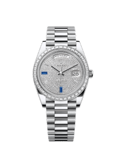 Rolex Day-Date 40  40 mm  platinum and diamonds 228396tbr-0021