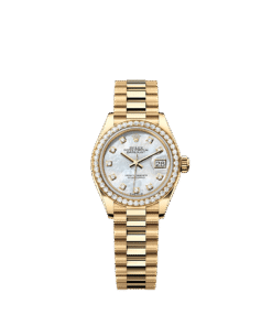 Rolex Lady-Datejust  28 mm  yellow gold and diamonds 279138rbr-0015
