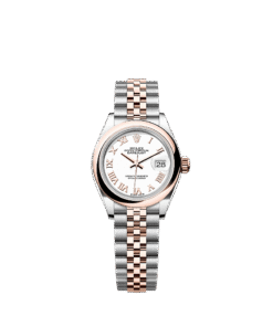 Rolex Lady-Datejust 28 mm Oystersteel and Everose gold 279161-0021