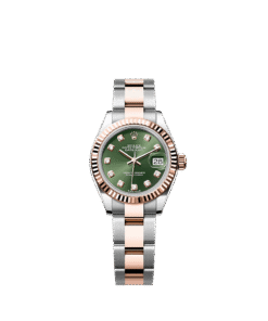 Rolex Lady-Datejust  28 mm  Oystersteel and Everose gold 279171-0008