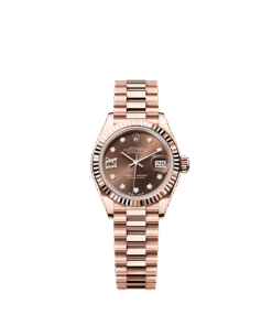 Rolex Lady-Datejust 28 mm Everose gold 279175-0002