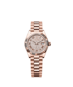 Rolex Lady-Datejust  28 mm  Everose gold 279175-0023