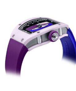 Alternative view of RM 07-01 Automatic Coloured Ceramics Pastel Pink Limited Edition