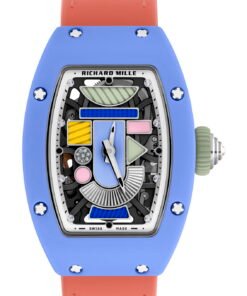 RM 07-01 Automatic Winding Coloured Ceramics Powder Blue