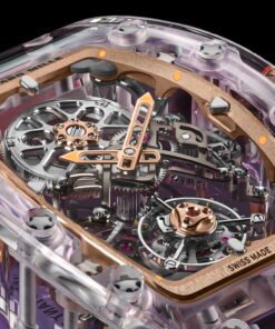 Alternative view of RM 75-01 Flying Tourbillon Sapphire Pink