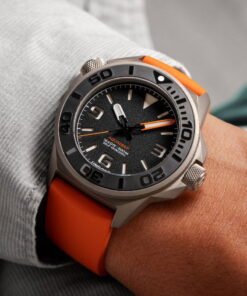 Alternative view of Aquadeep Signal Orange Automatic