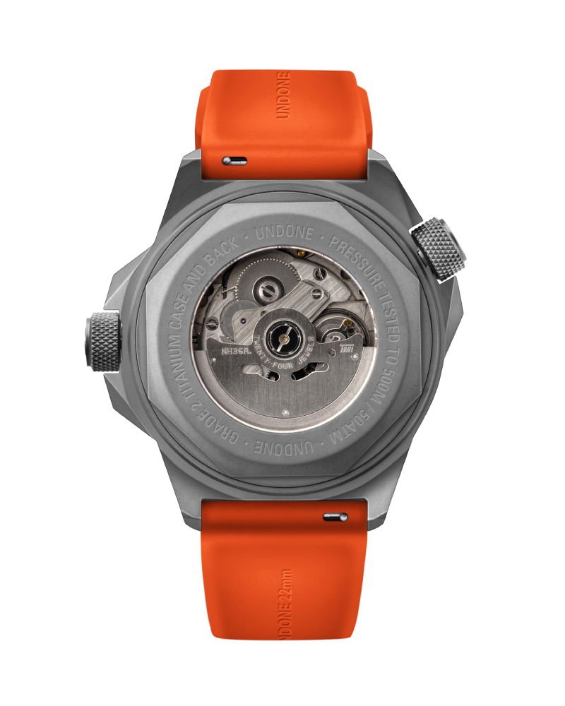 Aquadeep Signal Orange Automatic - Image 4