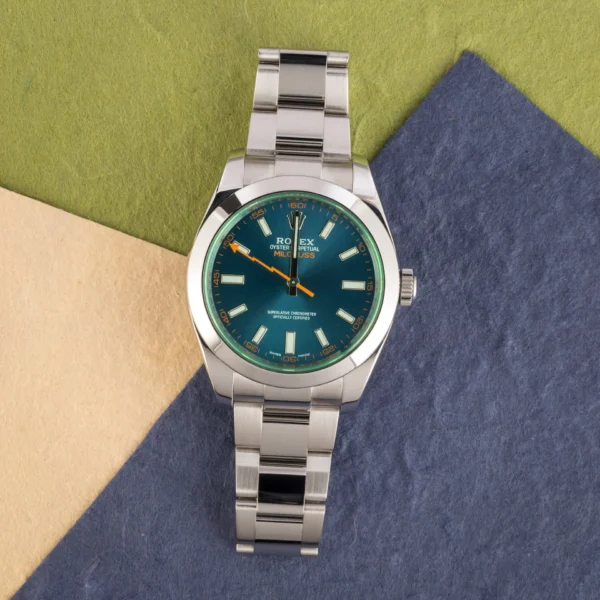 Rolex Milgauss Blue - Image 6